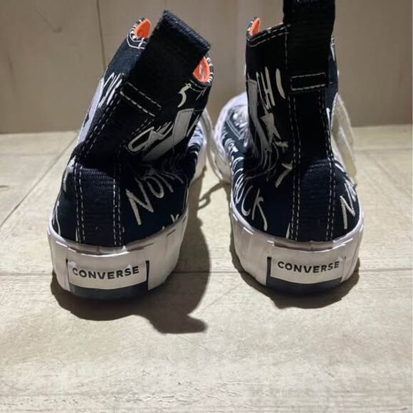 Converse UNT1TL3D High Top sneakers in the black, white size 7.5 men’s - Picture 4 of 5